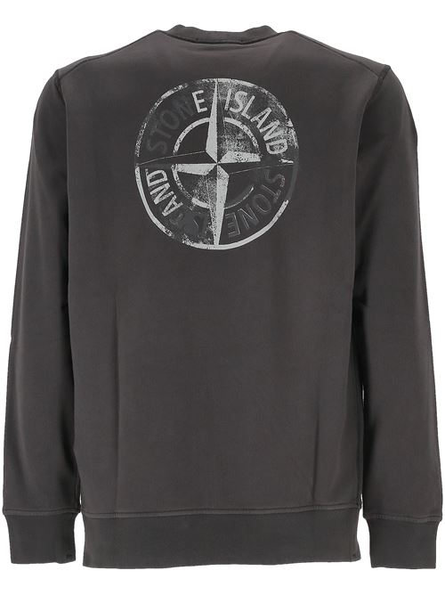 Felpa con stampa STONE ISLAND | 156100665S0083V0065